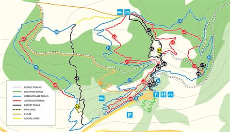 Trails at BikePark Wales