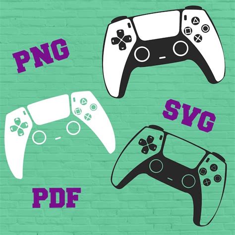 Play 5 Controller Svg Png Gaming Controller Svg Png Ps5 - Etsy