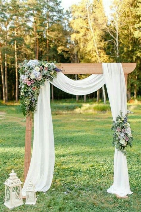 Wedding Arches Outdoors, Fall Wedding Arches, Fall Wedding Ceremony ...