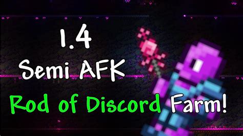 Terraria 1.4 | Rod of Discord Semi-AFK Farm (1.4.0.5 works) - YouTube