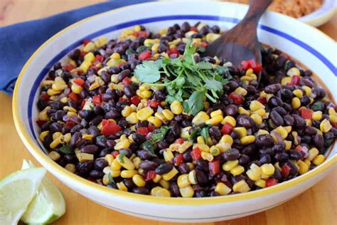 Zesty Black Bean and Sweet Corn Salad | How To Feed A Loon