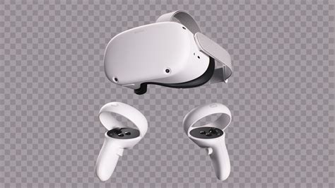 3D Oculus Quest 2 VR Headset with Controllers model - TurboSquid 1945705