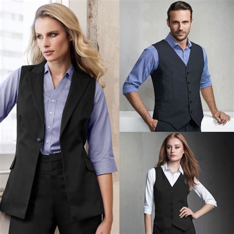 Uniforms - Biz Corporates Vests - | Uniforms Australia - Buy Online