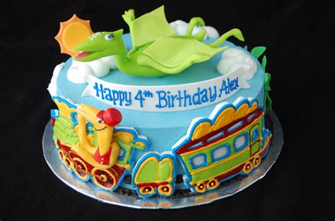 Dinosaur Train Birthday Cake - front | Inspired by the PBS K… | Flickr