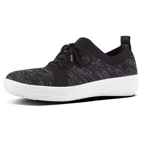 Fitflop F-sporty Uberknit Sneakers in Black/Bronze (Black) - Save 52% ...