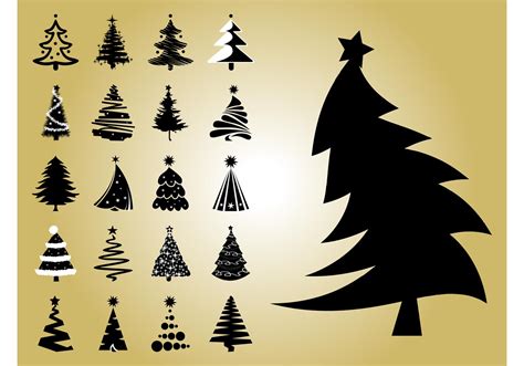 Christmas Tree Vectors - Download Free Vector Art, Stock Graphics & Images