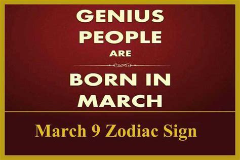 March 9 Zodiac Sign, March 9th Zodiac, Personality, Love, Compatibility ...