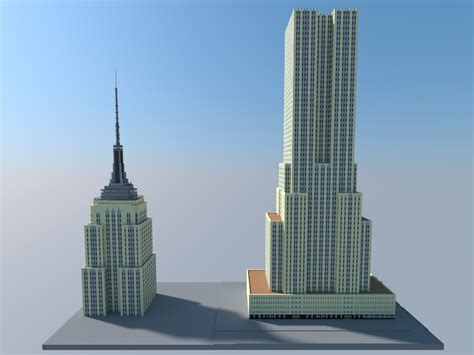 Empire State Building (full scale) Minecraft Map