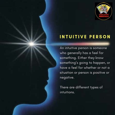 An Intuitive Person !! | Tarot guide, Intuition, Person