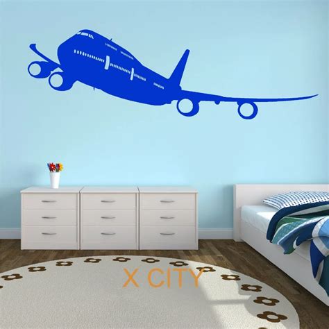 BOEING 747 PASSENGER PLANE AIRCRAFT PLANE AEROPLANE WALL ART STICKER MURAL GRAPHIC DECAL VINYL ...