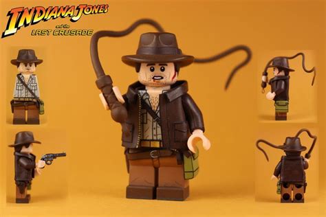 Custom LEGO Indiana Jones: Indiana Jones (Last Crusade) | Lego indiana ...