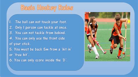 Rules - Hockey4Schools