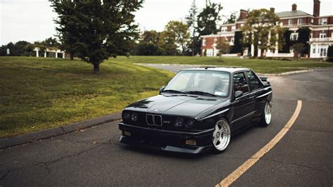 Black BMW sedan, car, BMW, BMW E30, vehicle HD wallpaper | Wallpaper Flare