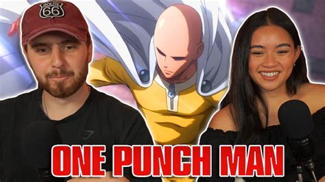 THIS HAS TO BE A JOKE?!🤣 FIRST TIME WATCHING ONE PUNCH MAN! - One Punch Man Episode 1 REACTION ...