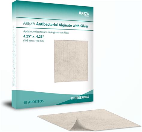 Amazon.com: Areza Medical - Silver Alginate (Antibacterial Alginate ...