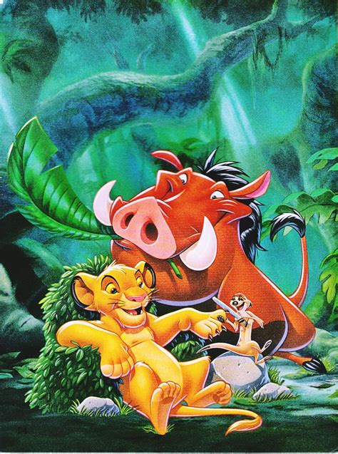 Walt Disney Characters Photo: Walt Disney Book Images - Simba, Pumbaa & Timon | Lion king art ...