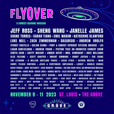 Flyover Comedy Festival Announces Incredible Lineup for 2023 - STL Arts