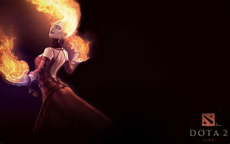 Dota 2 Wallpapers: Dota 2 Wallpaper - Lina 1680x1050 (by pHnix)