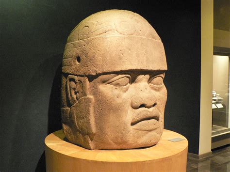 7-These giant head sculptures were created by the ancient Olmec civilization. The Olmecs where ...