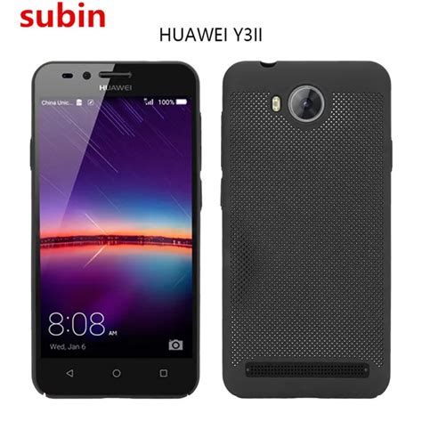 For Huawei Y3 II Case Luxury Matte Hard Plastic Ultra Thin Case For ...