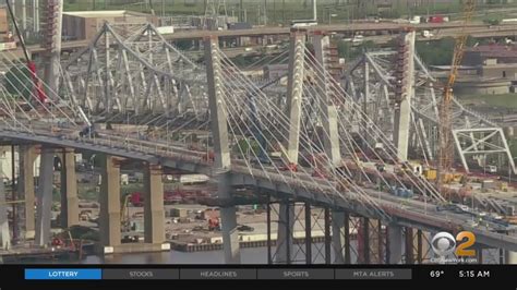 Cashless Tolls Open Today On Goethals Bridge - YouTube