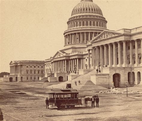 A closer look: Facing east from the Capitol, circa 1875