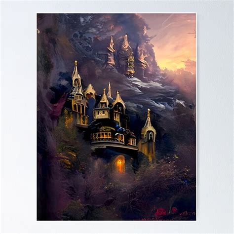 "Midnight Castle" Poster for Sale by NeuroticDesire | Redbubble