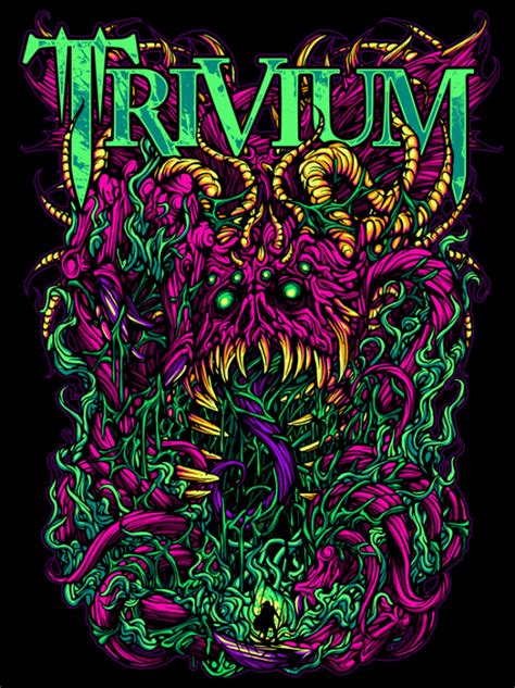 Trivium | Logos de bandas, Bandas de metal, Arte y musica