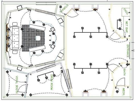 Recording Studio Floor Plan