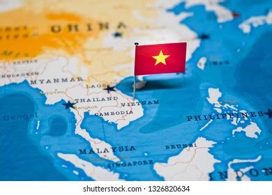 21,032 Vietnam On Map Images, Stock Photos, 3D objects, & Vectors | Shutterstock