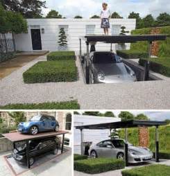 Secret Agent Style: Stealth Lift Patio + Car Elevator | Designs & Ideas on Dornob