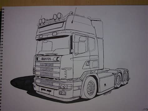 3d Pencil Drawings, Tattoo Art Drawings, Art Tattoo, Truck Tattoo, Truck Coloring Pages, Vr46 ...