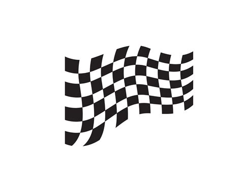 Race flag icon, simple design logo 595667 Vector Art at Vecteezy