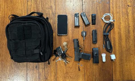 EDC Bag Loadout: Essential Contents for Everyday Life