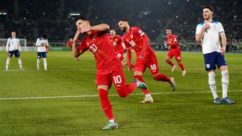 North Macedonia 1 - 1 England - Match Report & Highlights