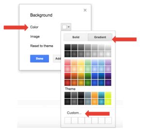 Google Slides: Custom Gradient Background – Nowa Techie