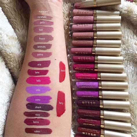 Stila Stay All Day Liquid LIpsticks via @queenalelol | Liquid lipstick swatches, Lipstick, Lip ...