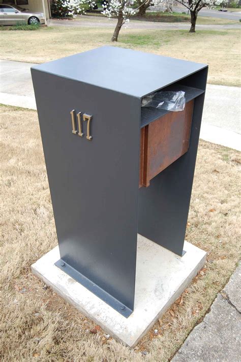 Modern Mail Box If you would like to have something custom fabricated, designed, installed ...