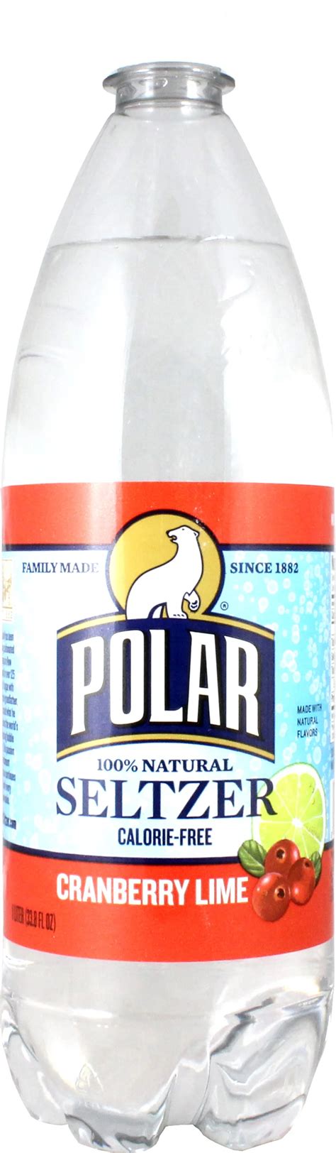 Polar Cranberry Lime Seltzer Water - Shop Water at H-E-B