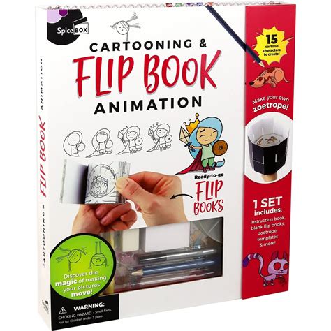 Cartooning & Flip Book Animation Kit - Getty Museum Store