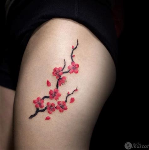 The 50 Best Cherry Blossom Tattoos Ever Inked | — Tattoos ON Women ...