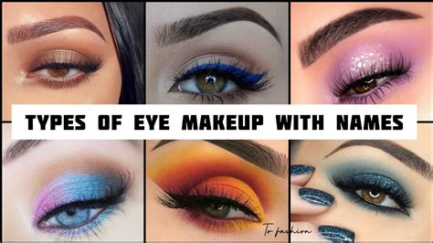 Different Eye Makeup Or Eye Shadows With Names/Eye Makeup Name List/EyeLiner Design/Eyeshadow ...