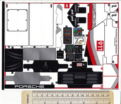 View LEGO® instruction 42096 Porsche 911 RSR - LEGO instructions and catalogs library