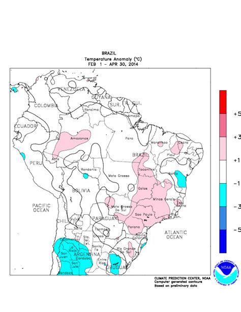 CPC - Monitoring and Data: Regional Climate Maps - South America