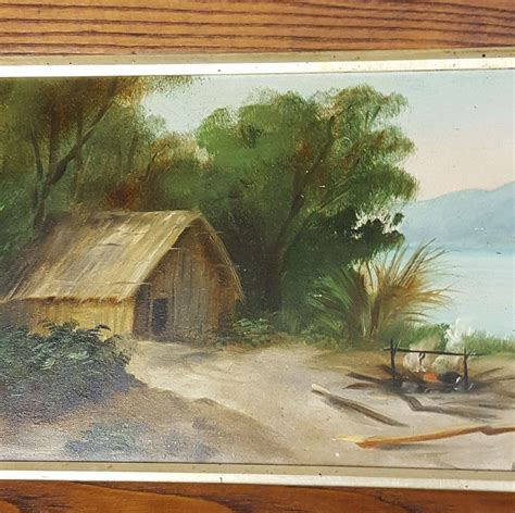 Early New Zealand Artist De Ritz Paintings