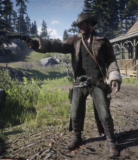 “The Hunter” a brown and black combo outfit : r/reddeadfashion