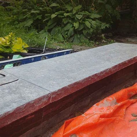 Retaining Wall Capping Installation Toronto by CH Stone Mason Contractor