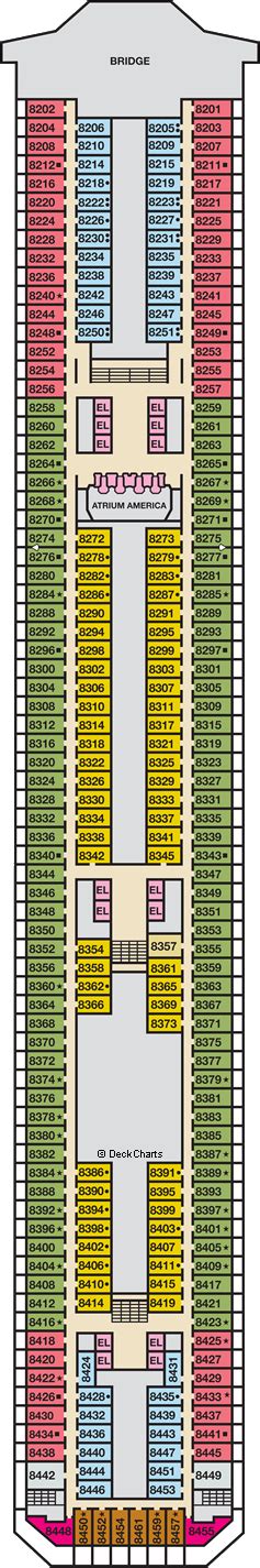 Carnival Valor Deck Plans: Ship Layout, Staterooms & Map - Cruise Critic