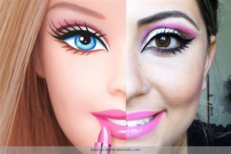 Perfecting The Makeup Like Barbie Doll