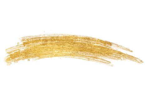 textura de pincel de brillo dorado 10826459 PNG